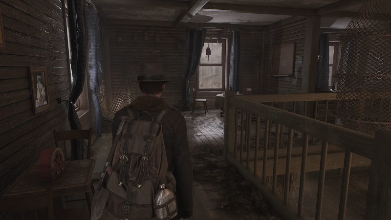Capture d'écran du remaster de The Sinking City 2