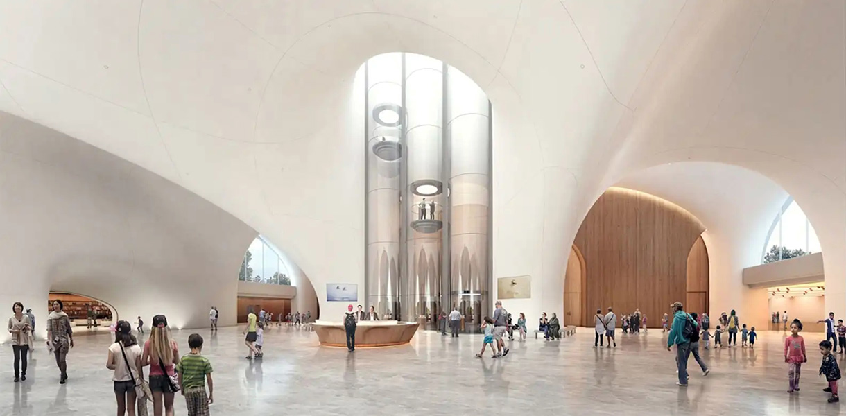Lucas Museum of Narrative Art - Vue intérieure
