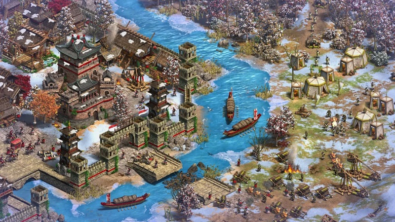 Скріншот гри Age of Empires II: Definitive Edition - Троєцарство 2