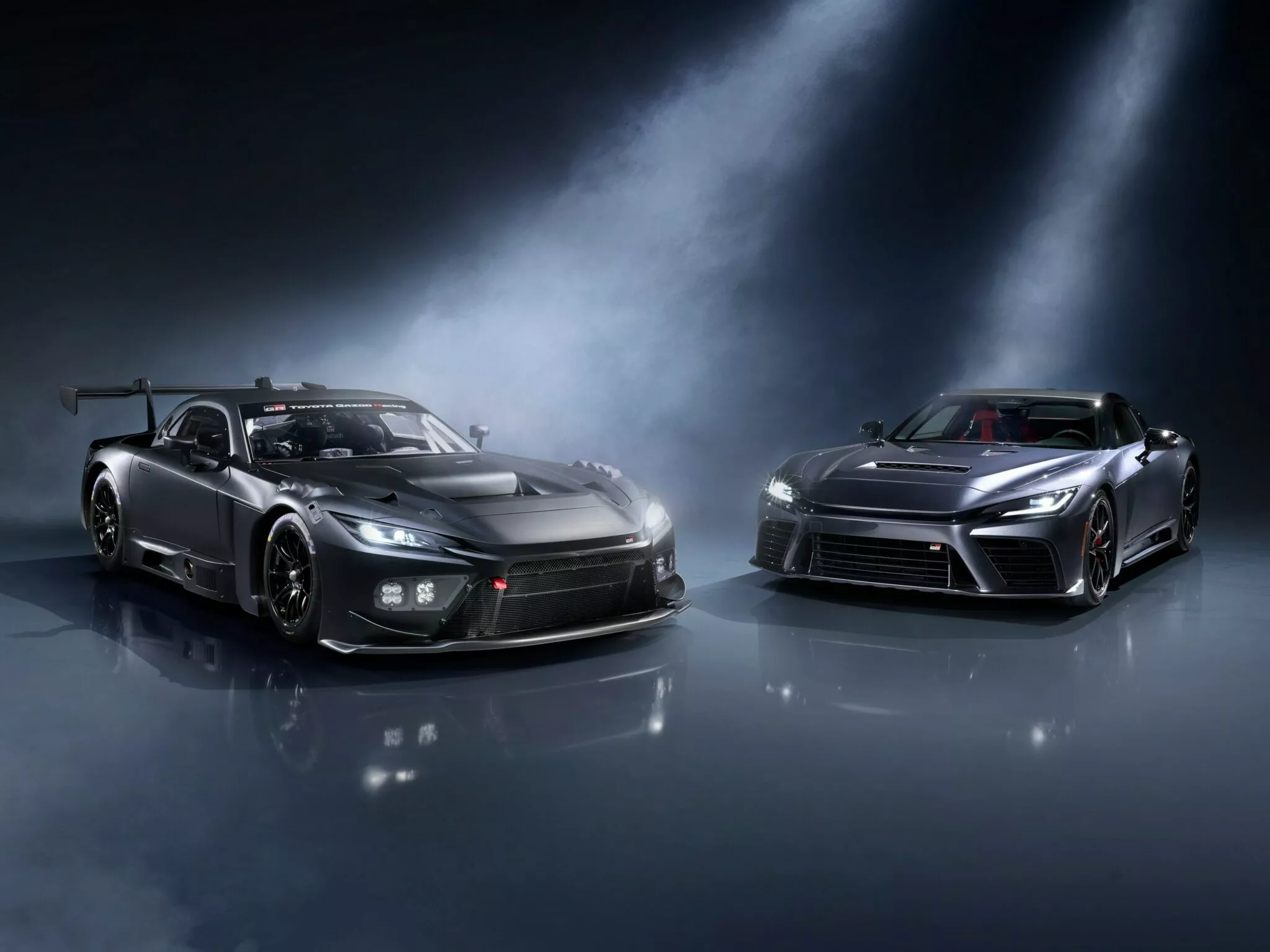 Вид сзади Toyota GR GT