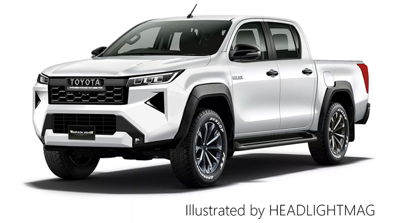 Неофіційний рендер наступного покоління Toyota Hilux