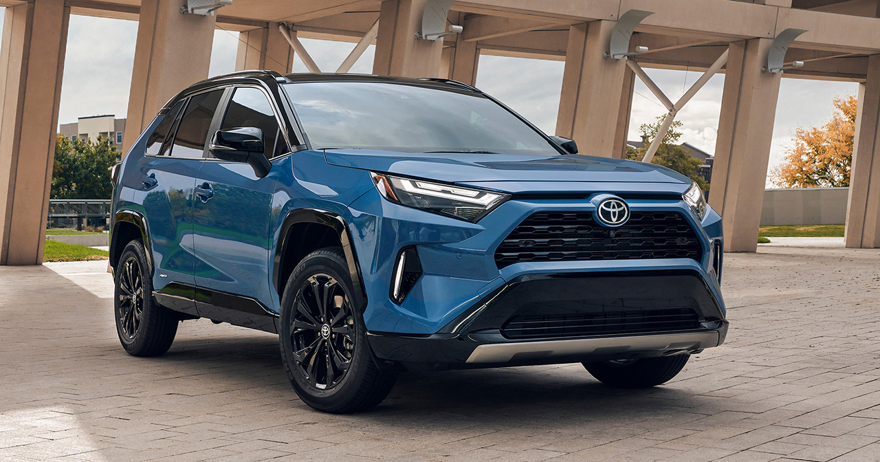 Нынешний Toyota RAV4 Hybrid (2025) в версии для рынка США