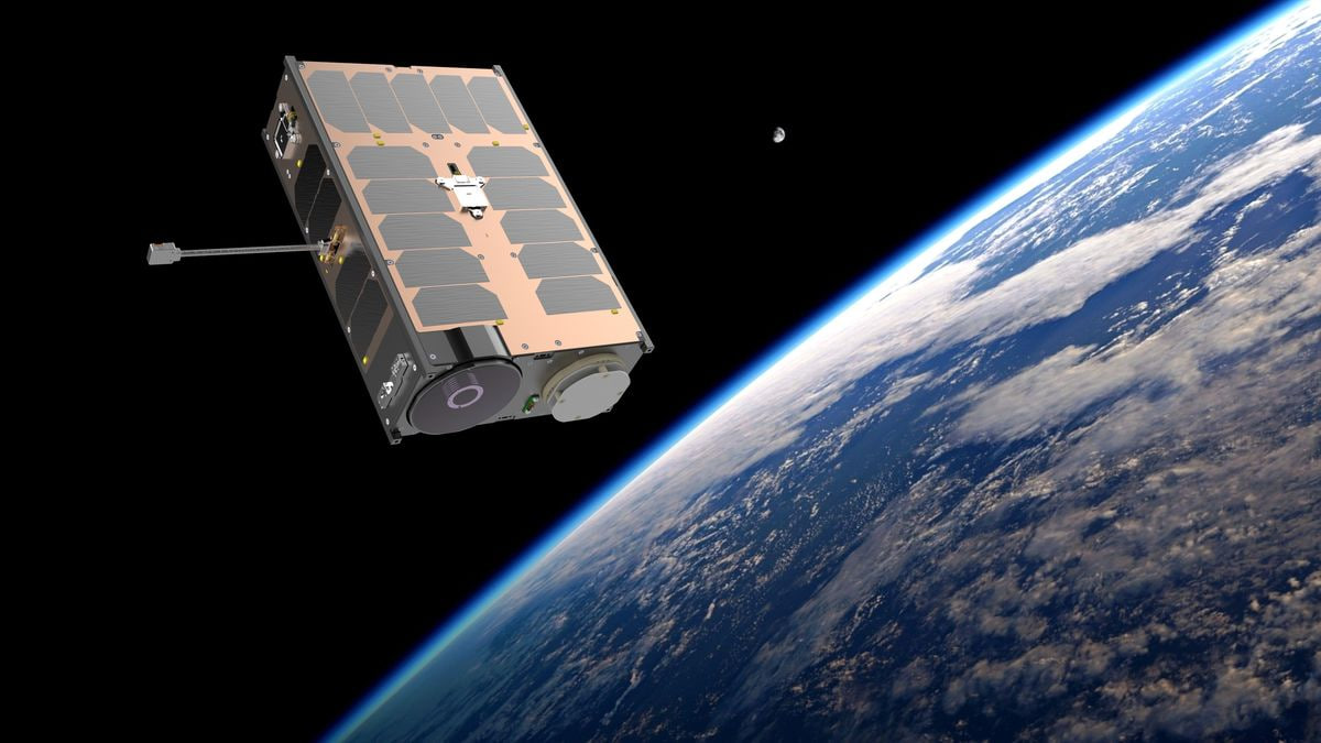 The TROLL satellite, which was launched into orbit