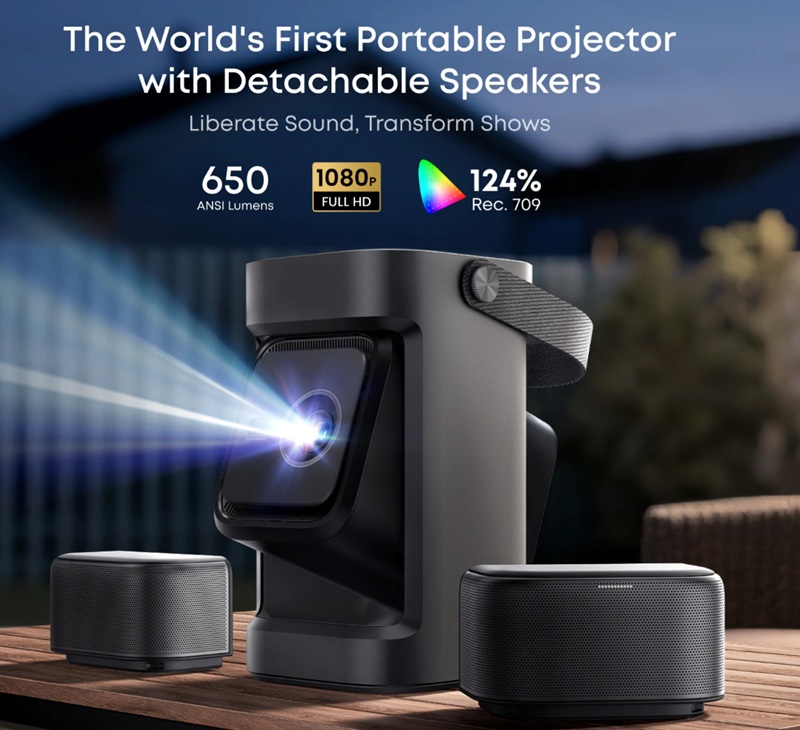 Dolby Audio compatible projector