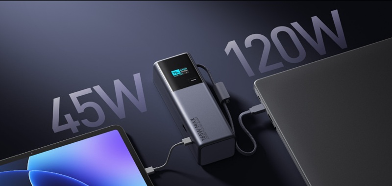 Зображення Xiaomi Power Bank PB2165 з дисплеєм