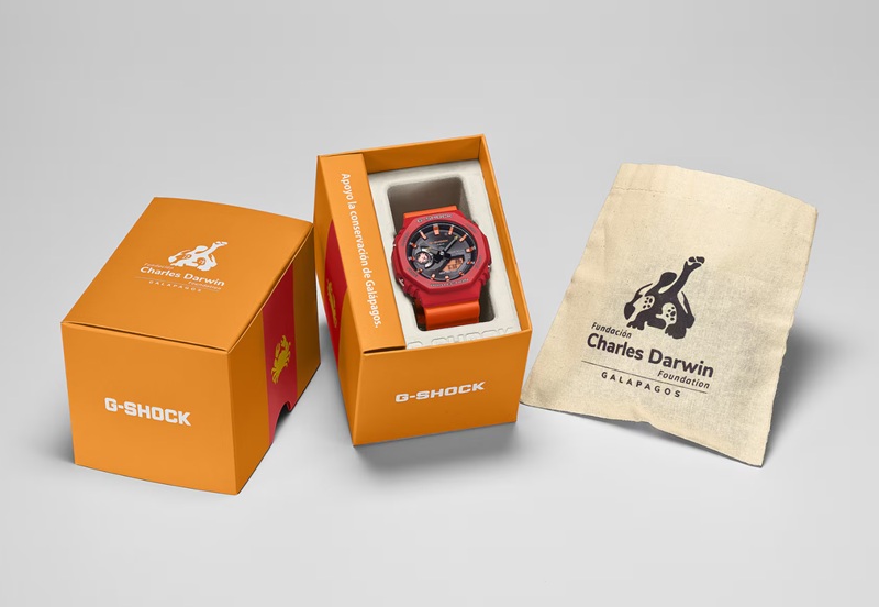 Casio G-Shock Rock Crab Watch side view