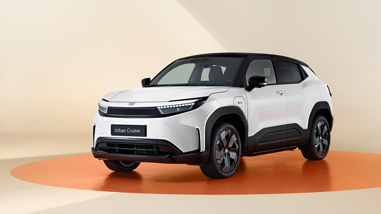 The main view of the Toyota Urban Cruiser
