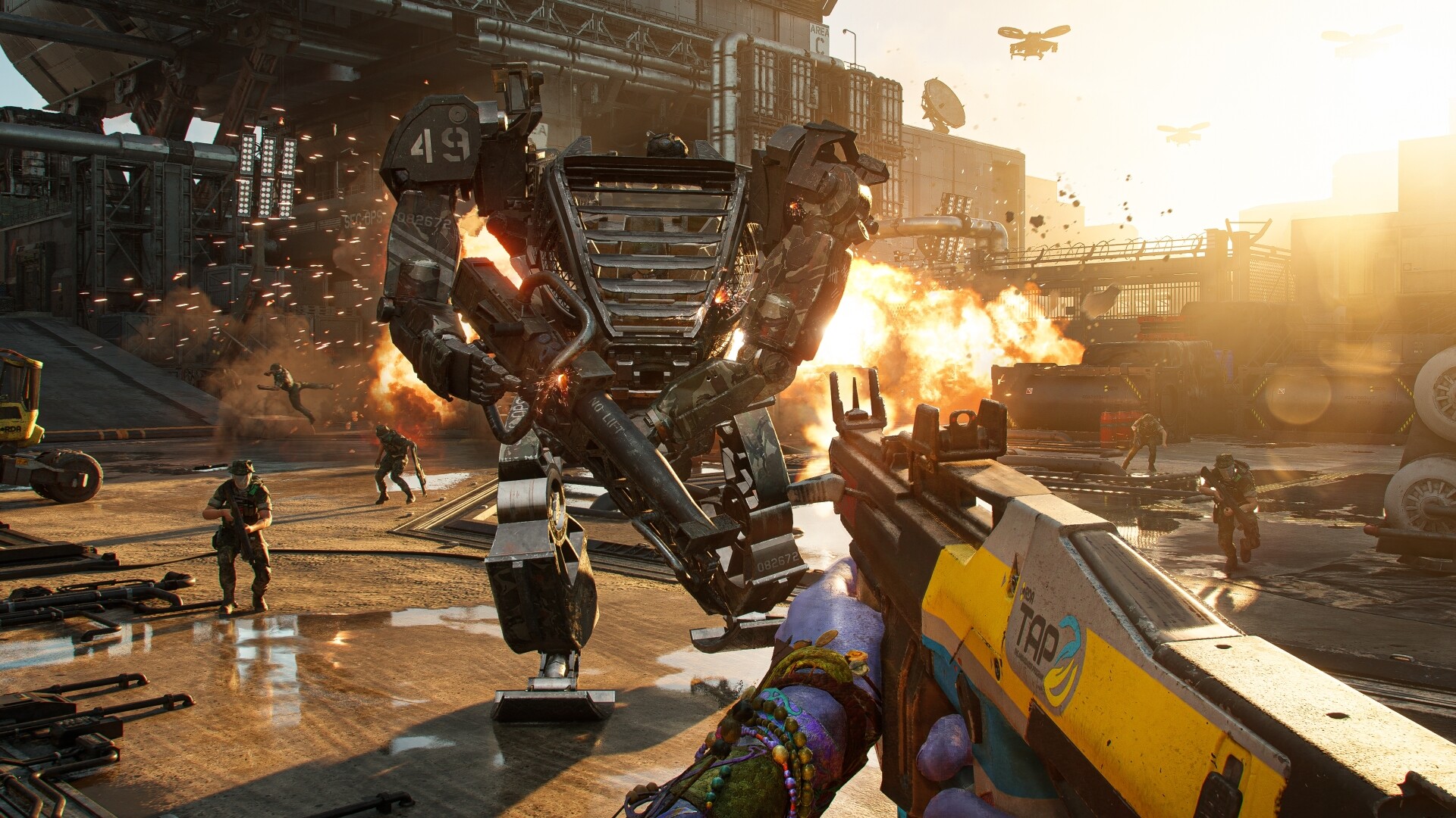 A scene from the game Avatar: Frontiers of Pandora