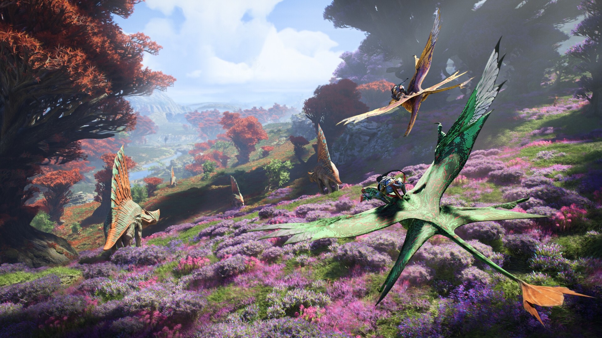 Characters of the game Avatar: Frontiers of Pandora
