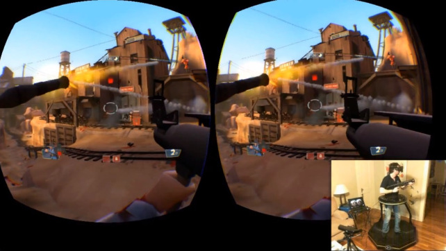 Сбылась мечта геймеров: беговая платформа Virtuix Omni + Oculus Rift + Kinect Сбылась мечта геймеров: беговая платформа Virtuix Omni + Oculus Rift + Kinect