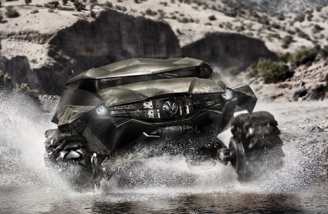 Концепт сумасшедшего внедорожника Volkswagen Zaire для National Geographic