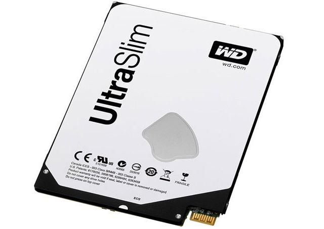 WD начали поставки жестких дисков и гибридных накопителей (SSHD) типоразмера 2.5" толщиной 5 мм