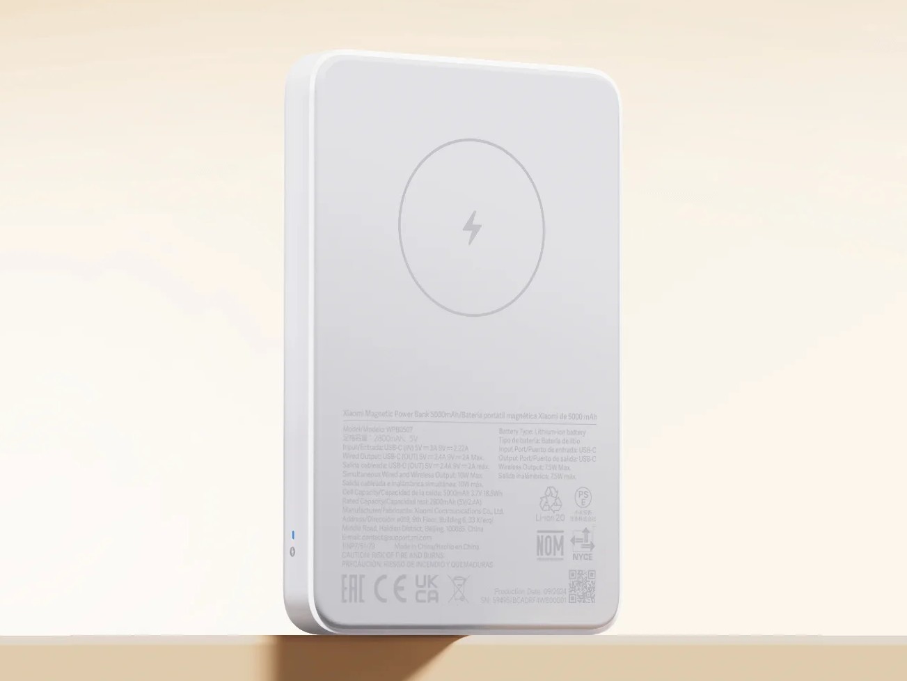 Magnetic Power Bank 5000mAh