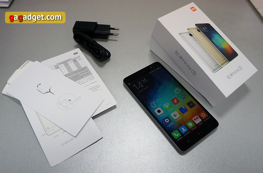 Обзор смартфона Xiaomi Redmi Note 3-4