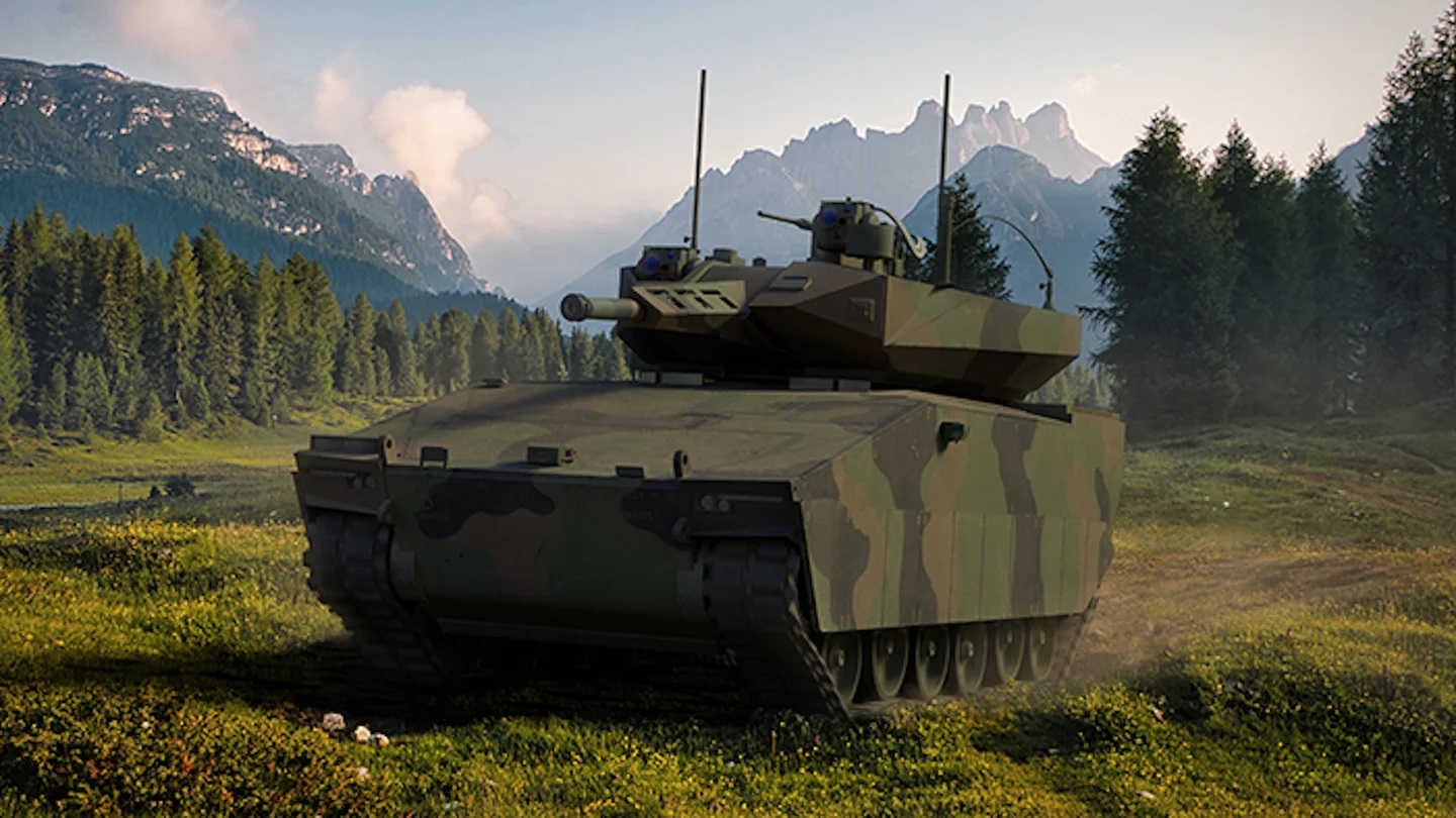 Lynx OMFV infantry fighting vehicle. Illustration: Rheinmetall