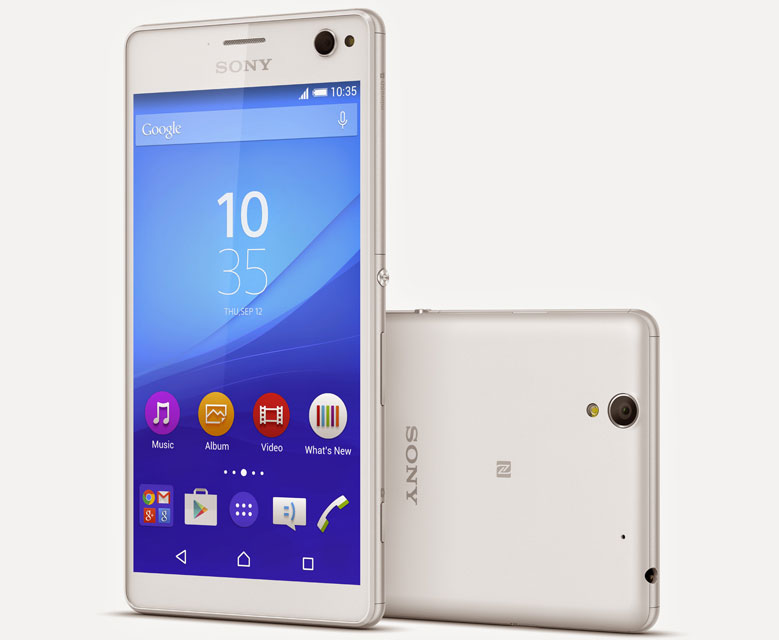 5.5-дюймовый "плафон" для селфи Sony Xperia C4