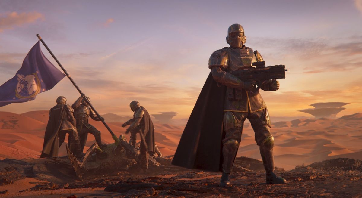 New Helldivers 2 record: the PC version of the online shooter has more than 333,000 simultaneous players
