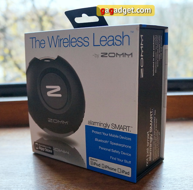 Гаджетодром: беспроводной Bluetooth-брелок Zomm (The Wireless Leash by Zomm) -2
