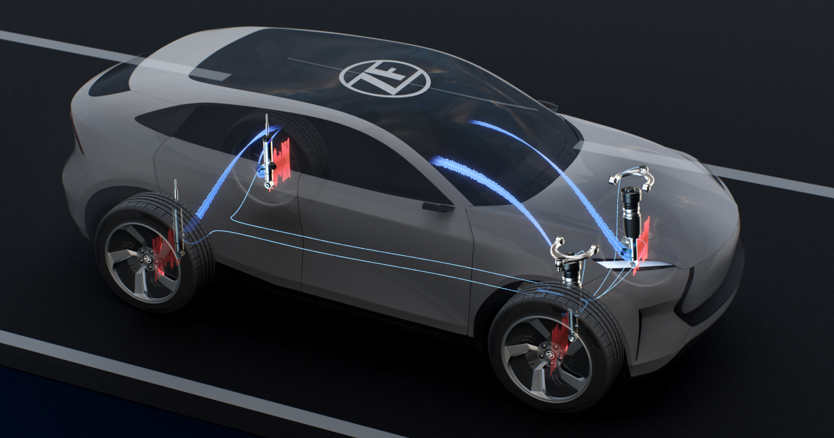 Presentation of ZF noise reduction technology at CES 2026