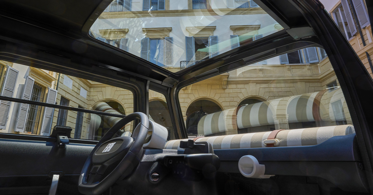 Fiat Topolino - Вид ззаду