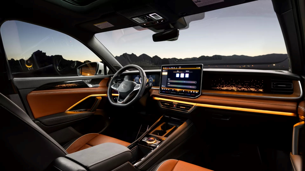 Интерьер салона VW Tiguan