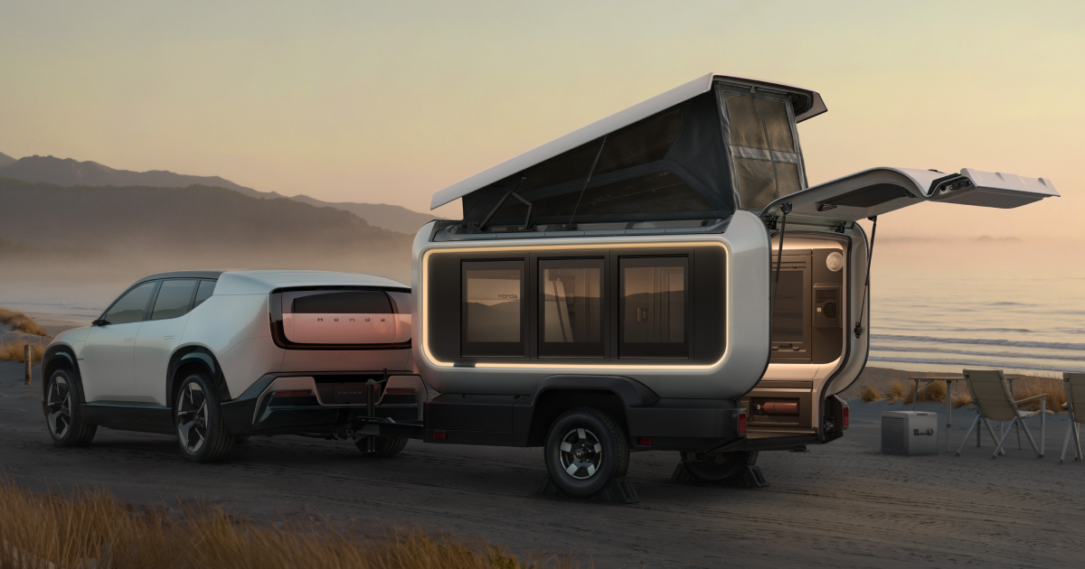 Концепт туристического прицепа Honda Base Station