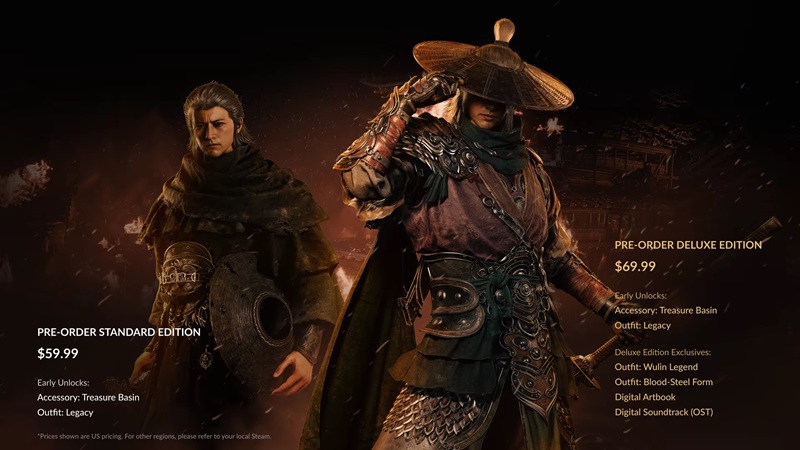 Ключевой арт Phantom Blade Zero