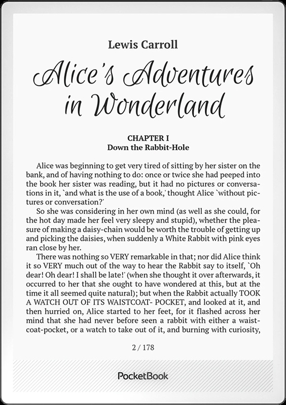 PocketBook InkPad One reader - overall view
