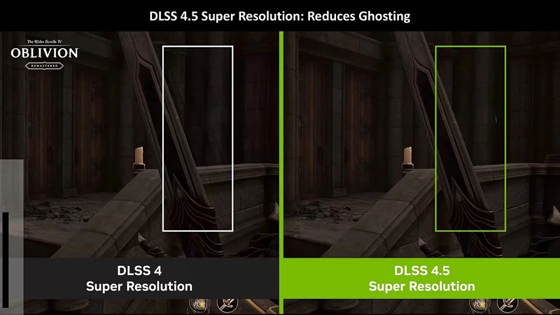 Nvidia DLSS 4.5 innovations: second version of the transformer model Super Resolution