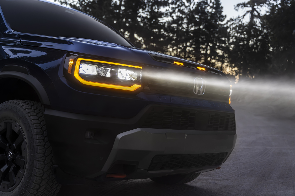 Деталь интерьера Honda Passport TrailSport 2027