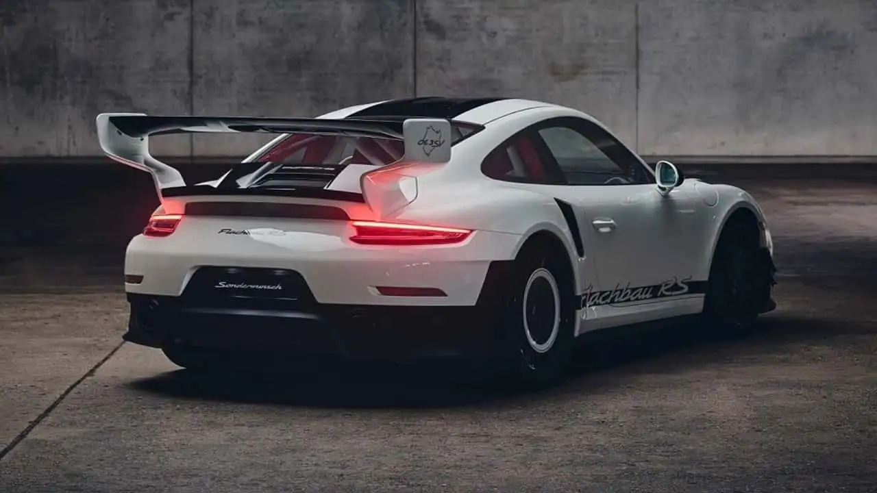 Porsche 911 Flachbau RS форма 4