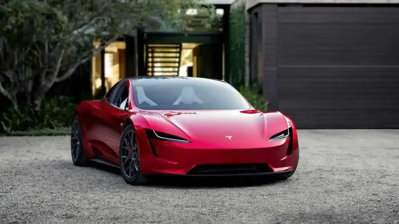 Зображення інтер'єру Tesla Roadster