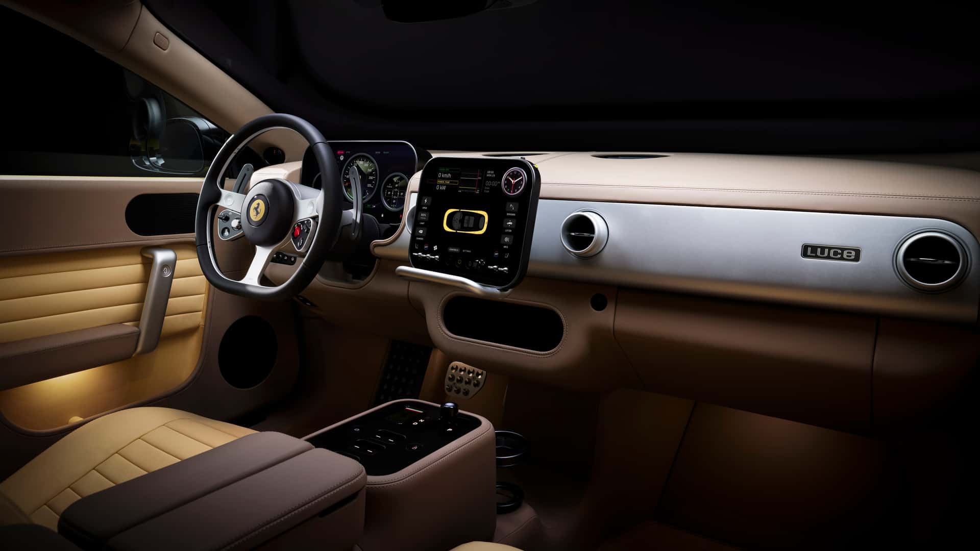 Ferrari Luce collaboration with LoveFrom
