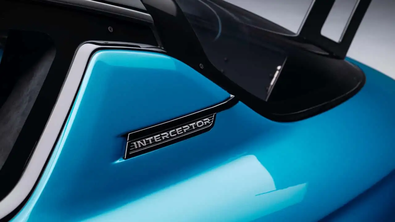 Jensen Interceptor GTX badge
