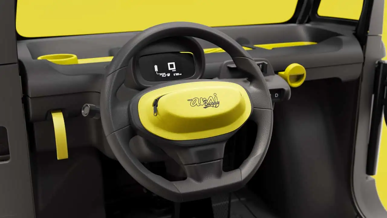 Выразительные акценты в интерьере Citroën Ami