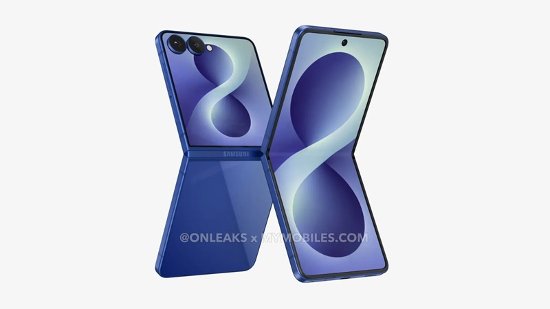 Galaxy Z Flip 8 CAD Render Image 1