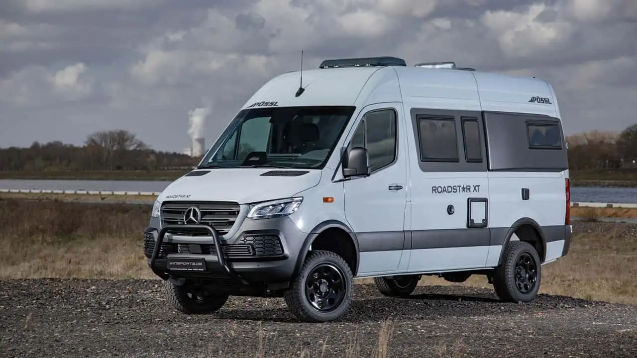 Массивная передняя дуга на Mercedes-Benz Sprinter