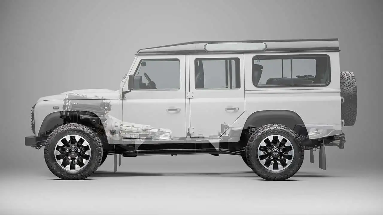 Defender з програмою Works V8 Conversion