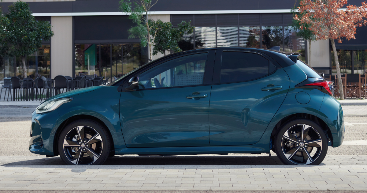 Design elements of the new Toyota Yaris