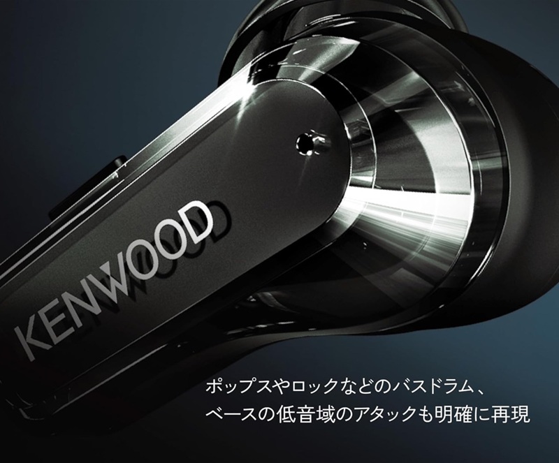 Навушники Kenwood Glass Core з загартованим склом
