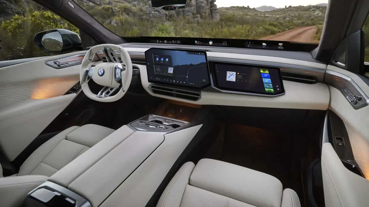 Інтер'єр BMW X5 без кнопок