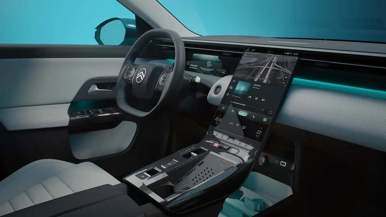Элементы управления Citroen C5 Aircross Emeraude