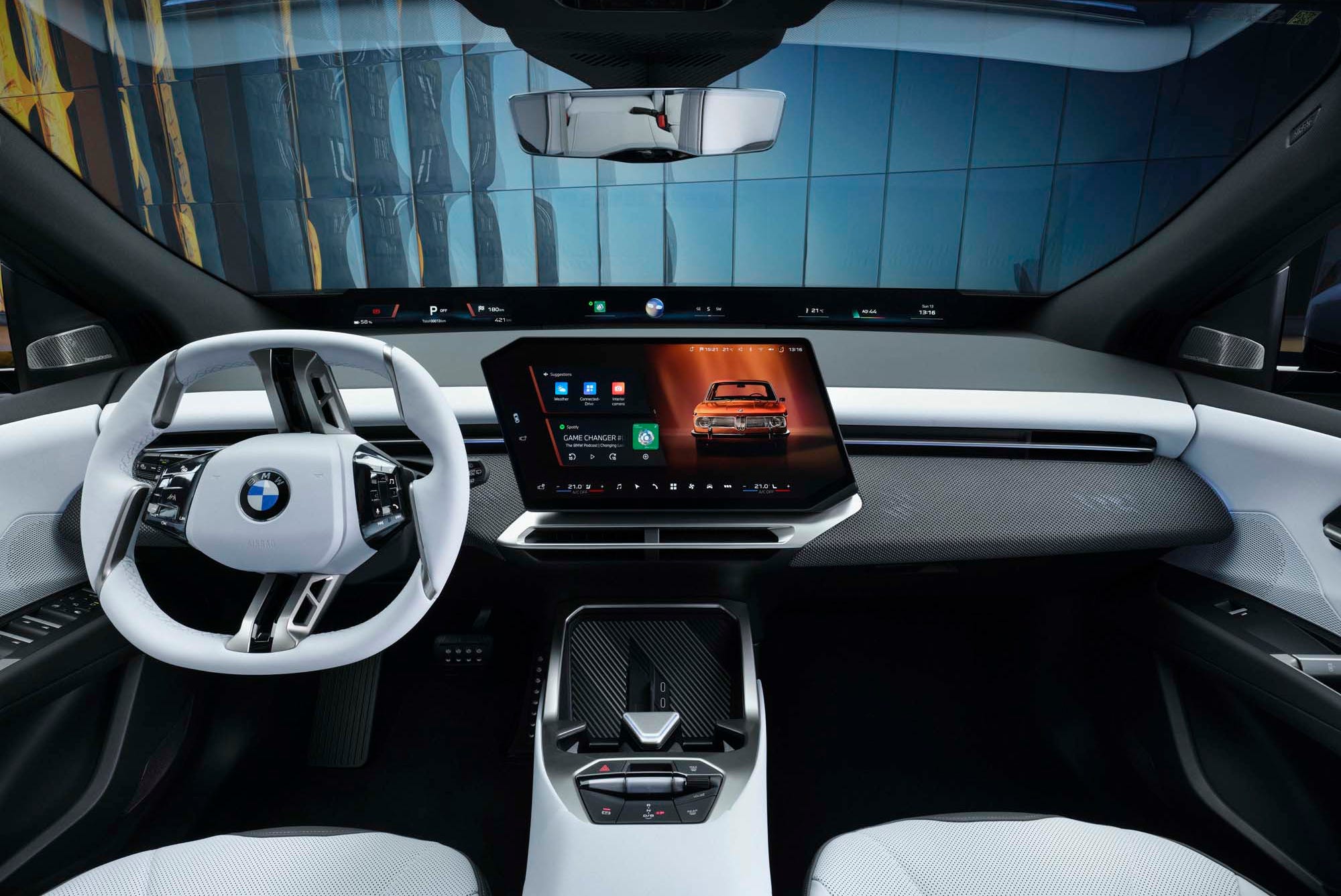 Цифровые фары BMW iX3