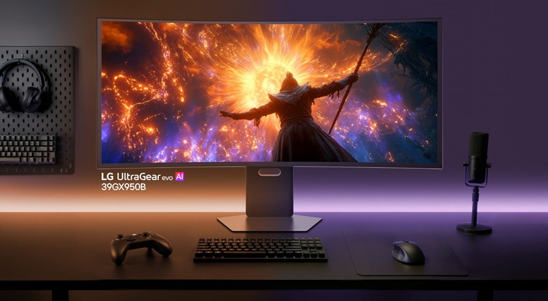 UltraGear evo GX9 5K2K OLED monitor with AI upscaling