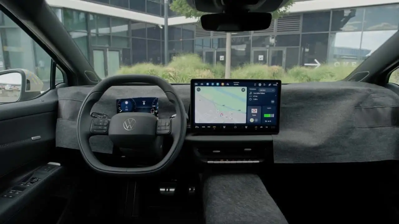 Тестовый прототип нового электрического Tiguan