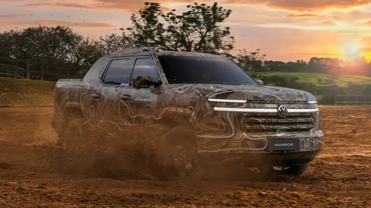 Volkswagen Amarok 2023 прототип у камуфляжі