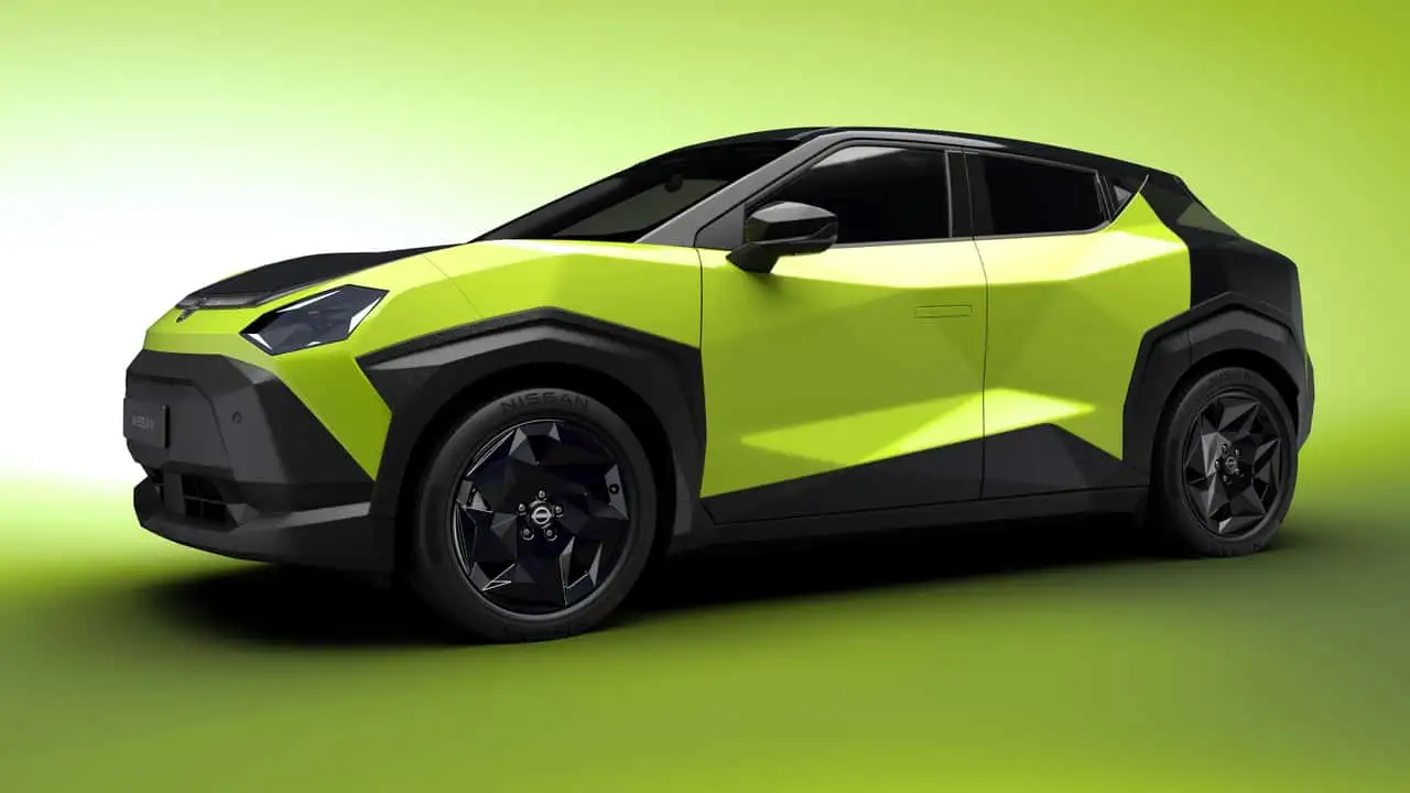 Вид ззаду нового Nissan Juke
