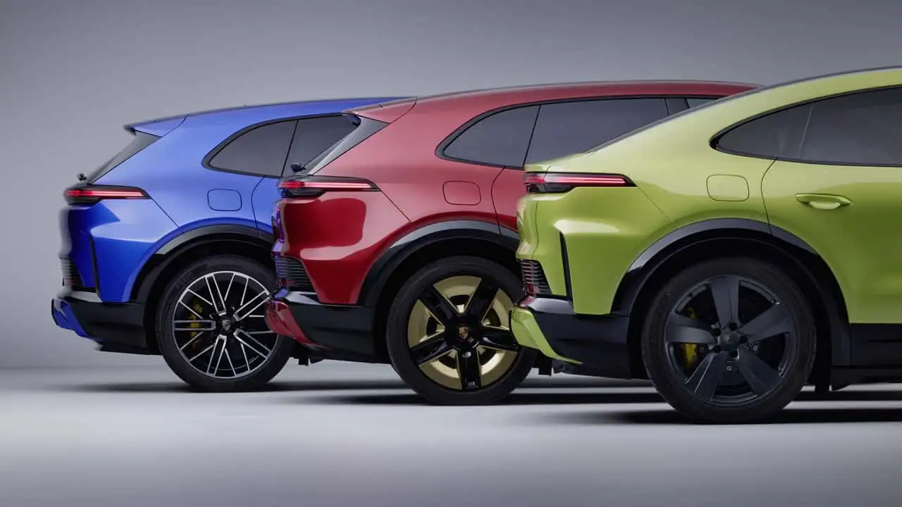 Porsche Cayenne Electric 2027 - бічний вид