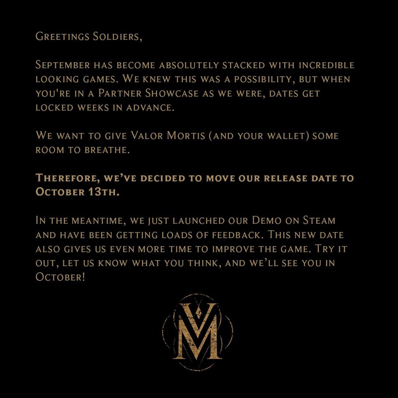 Valor Mortis — a first-person soulslike set in a plague-ravaged, supernatural Napoleonic Europe.