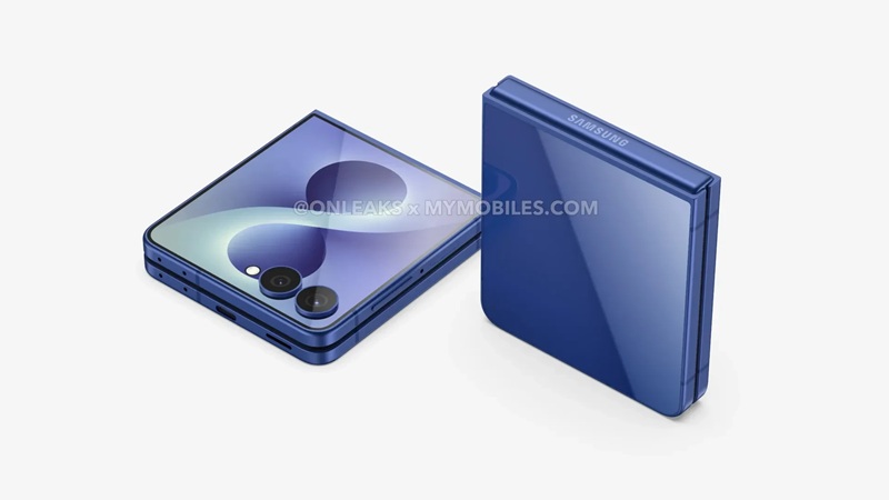 Galaxy Z Flip 8 CAD Render Image 2